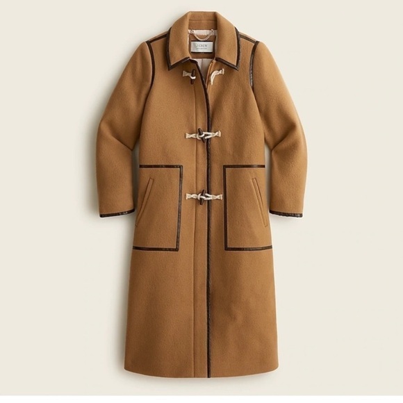 J Crew Collection toggle coat in Italian fall blanket wool BA537 - Picture 1 of 5